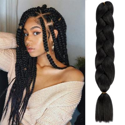 China Jumbo Braid SmartBraid Yaki Braid Hair Extensions 24 Inch 100g Synthetic Jumbo Hair Braiding Super Braids for sale