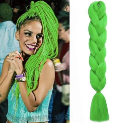 China Wholesale Jumbo Braid 24 Inch Hot Water Setting Synthetic Ombre Jumbo Braid Braiding Hair Twisted Yaki Jumbo Hair Braiding Hair for sale