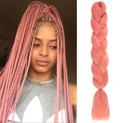 China Jumbo Braid Ombre Yaki Synthetic Hair Braiding Hair Super Jumbo Braid For Crocheting Braids For African Hair Extension for sale