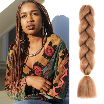 China Jumbo Braid Hair Jumbo Braid Expression For Crochet Box Braids Synthetic Hair Extension Wholesale Pre Stretched Yaki Kaneka Ombre Colored for sale