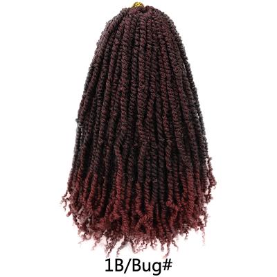 China High quality with low price passion twist hair water wave crochet hair for black women 18 inch passion twists braiding hair for sale