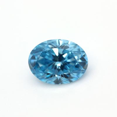 China No Synthetic CVD Blue Color Diamond One Carat Per Chip Fashion Gems for sale