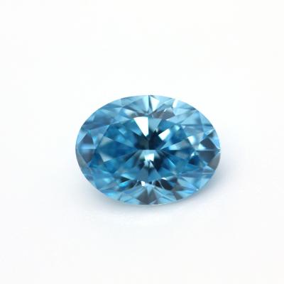 China HPHT Luxury CVD Diamonds Lab Developed Round Cut Blue Lab Created Loose Diamonds Gemstone Factory Price Wholesale for sale