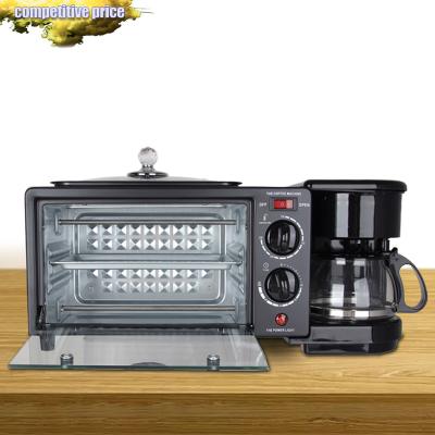 China Hotel ZCJ-168 electronic TOASTER OVEN chicken Machine a petit-dejeuner 3 en 1 Home Breakfast Machine for sale