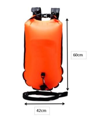 China Safe Place to Float and Rest Outdoor Airbag Use Swim Kayak Water Training Lifeguard Safety Float Swimming Buoy for sale