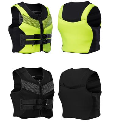 China Lifesaving Customized Neoprene Quick Dry Life Jacket For Adult , PVC Foam Tub With Adjustable Safety Strap for sale