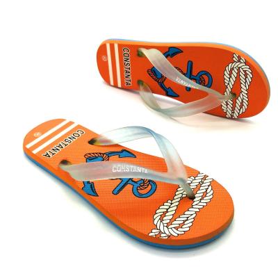 China Anti-Smell Summer Hot Flip Flops For Men Fashion Beach Slippers Cool Non-slip Bathroom Shower Disposable Scandals Beach Rubber Shoes for sale