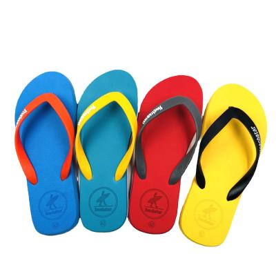 China Hot Summer Anti-Smell Flip Flops for Disposable Beach Scandals Non-slip EVA Bathroom Slippers Cool Men's Fashion Beach Rubber Shoes for sale