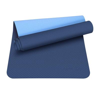 China Hot Yoga Pilates Yoga Mat Band Exercise And Fitness Mat Workout Mat For All Types Of Yoga Pilates And Floor Workouts for sale