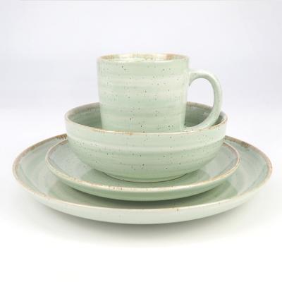 China Sustainable Vintage Restaurant Dinnerware Set Ceramic Dinnerware Dinnerware Set for sale