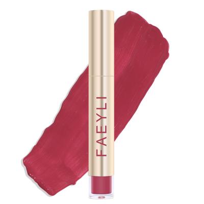 China FAEYIL Waterproof Liquid Lip Gloss Long Lasting Non-Stick Cup Easy To Color for sale