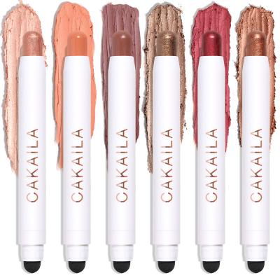 China CmaaDu Waterproof 6 Pack Matte Pearl Waterproof Eyeshadow Sticks for sale