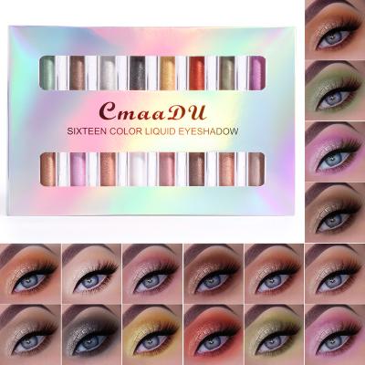 China 8pcs Waterproof Shimmery Eyeshadow Makeup, Long-Wearing Liquid Shimmer Eyeshadow, for sale