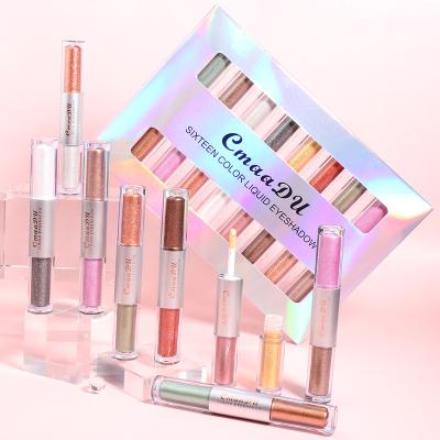 China Waterproof Makeup 8 Pcs Glitter Eyeshadow Liquid Glitter Eyeshadow for sale