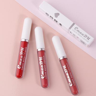 China Waterproof cmaadu 6 Pack Lip Gloss Matte Non-Stick Lipsticks for sale