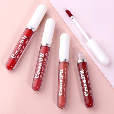 China Cmaadu 6-Pack Waterproof Matte Lasting Liquid Lipstick Lip Gloss for sale