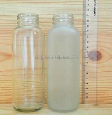 China Liquids SenShengBrand 300ml Matte Glass Water Bottle transparent for sale