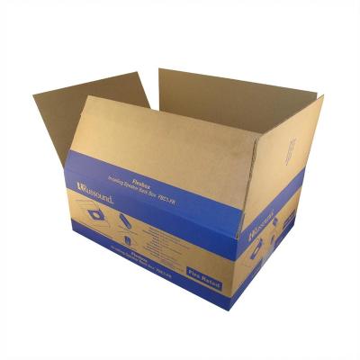 China Recycled Materials Manufacturers Custom Corrugated Moving Shipping Boxes For Packaging Cardboard Box Packaging for sale