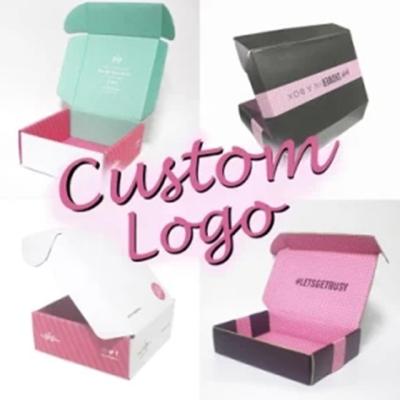 China Recyclable0 Logo Cheap Printing Packing Custom Mailer Boxes Airplane Clothing Box Packaging Cardboard Color Box For Dress for sale