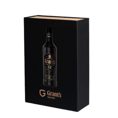 China Luxury Recycled Materials Custom Wine Boxes Wine Bottle Opener Packaging Wine Premium Paper Gift Box for sale