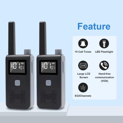 Κίνα 5KM Working range Vox Function Yes Keypad Lock Rechargeable Wireless walkie talkie for Streamlined Communication προς πώληση