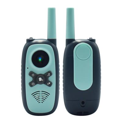 中国 0.5W 3-Channel Toy Walkie Talkies for childred blue green red light 500m working range 販売のため