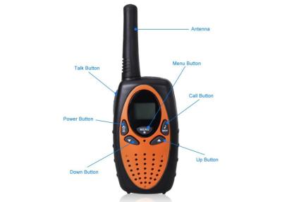 China Multi Function USB Long Range Walkie Talkies With VOX Function Black Color for sale