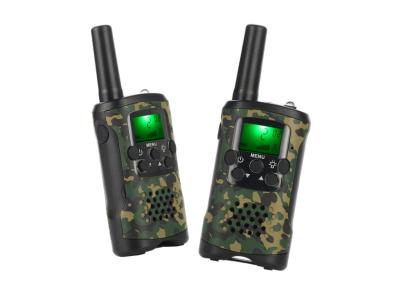 China Navulbare Camouflagewalkie-talkie met Groene Backlit LCD Vertoning Te koop