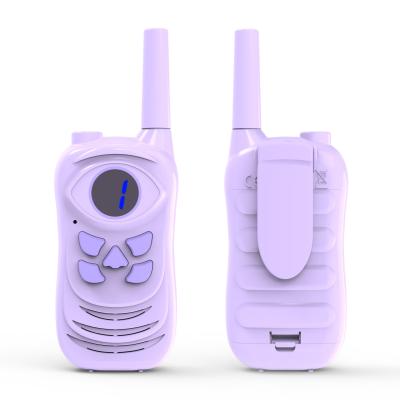 China Walkietalkie de la VOZ 0.5W de las pilas AAA de los 3-5km pequeños 3 canales en venta