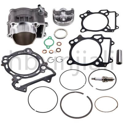 China Metal/Aluminum High Performance Racing Motorcycle Ceramic Engine Cylinder Block Kit Big Bore Head With Motorcycle Piston Assembly For ATV LTZ400 for sale