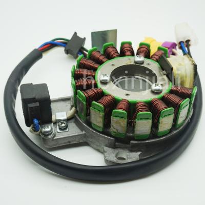 China Wholesale Metal+Rubber Low Price Accessories ATV Engine Parts Motorcycle Racing Coil Stator For JS250 JIANSHE Magneto Stator for sale