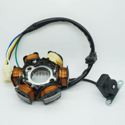 China Price 50 Metal+Rubber Motorcycle 70 90 110 125cc Racing Stator Coil For Wholesale Magneto ATV Accessories Engine System Parts for sale