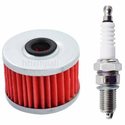 China Rubber factory seller OEM motorcycle engine accessories air or machine oil filter element for Honda trx300 1988-2000 USA market for sale