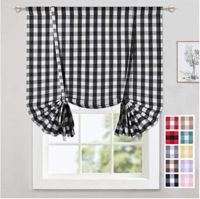 China Blackout short curtain for the kitchen, modern curtain for the kitchen window for sale