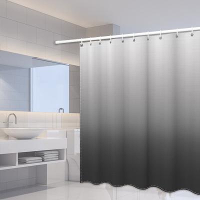 China 2021 Viable Printed Bathroom Curtain With Hooks And Shower Curtains Bathroom Rug Set for sale