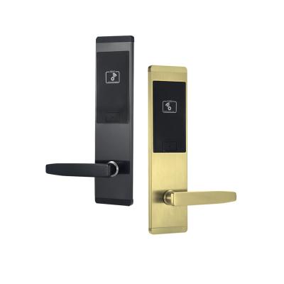 China Hotel Stainless Steel RFID Card Hotel Door Lock With Special Hotel Management System for sale