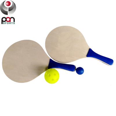 China High quality outdoor games china factory beach paddle pickleball game set for sale