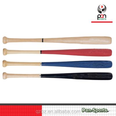 China Leisure and entertainment sports unisex wooden baseball bat for sale