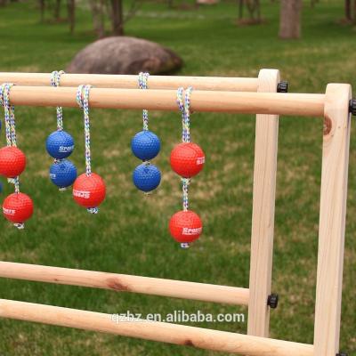 China Outdoor Sports Amusement Ladder Golf Ball Throwing Game Set For Outdoor Play Games for sale