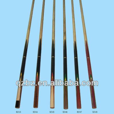 China BZ43-BZ48 58 inch billiard high quality pool cue stick for sale