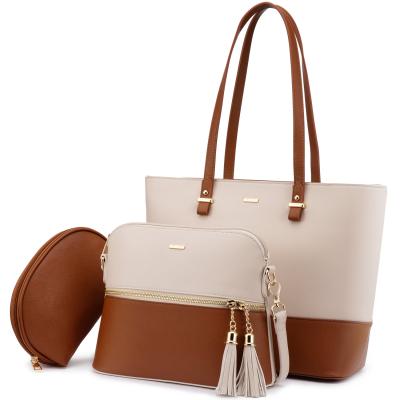 China LOVEVOOK Waterproof Wholesale Dropshipping 2021 Luxury Women Designers Woman Bags Tote Purse and Wallet Set Ladies Bags Purse for sale