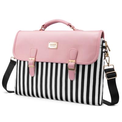 China High Quality Lovevook Cute 15.6 Inch Large Computer Laptop Sleeve Women Handbags Case For Work Ladies Shoulder Satchel Bags Women Laptop Bags for sale