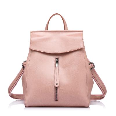 China Realer Brand Waterproof Backpacks Trending Vintage Leather Travel School Bag Women Backpacks. for sale