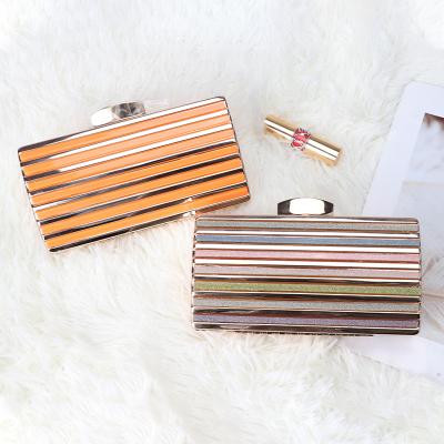 China LOVEVOOK 2021 Party Evening Purse Clutch Bag Ladies Shining Women Lady Chain Evening Clutches Metal Messenger Shoulder Bags Evening Purse Acrylic Women Clutch for sale