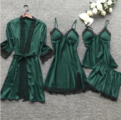 China 2022 Wholesale Sexy Spring&Summer Homewear Pajamas Sets Women Girls Nightgown Ladies Sleepwear Nightgown Girls Women Pajamas QUICK DRY 4 for sale