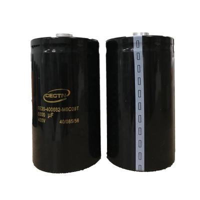 China CECTN 400V 6800uf general purpose original bolt aluminum electrolytic capacitor for sale