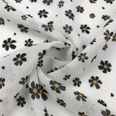 China Anti-Static Hot Selling 100% Polyester bubble chiffon Floral printed fabric chiffon fabric bubble crepe chiffon fabric for Dress for sale