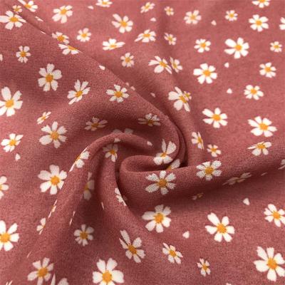 China Anti-Static Wholesale Stock Roll 100% Polyester Lightweight Soft Woven Chiffon Fabric Floral Printed chiffon fabric For Women Clothing for sale