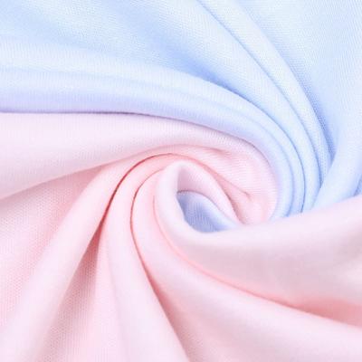 China Anti-Bacteria Ready to Ship Wholesale 95% Bamboo Fiber 5% Spandex Soft and Anti-Bacteria Jersey Fabric for Cloth for sale