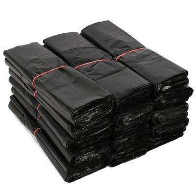 China Wholesale Disposable Kitchen Black HDPE Plastic Waste Bag Waterproof Plastic Roll for sale